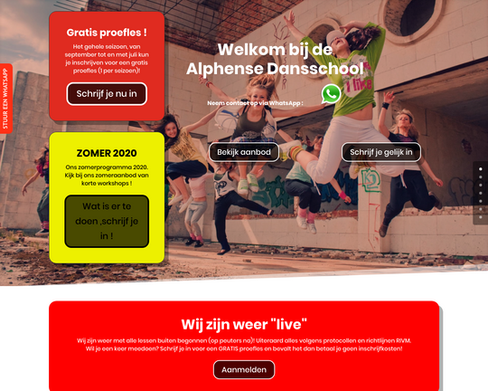Alphense Dansschool Logo