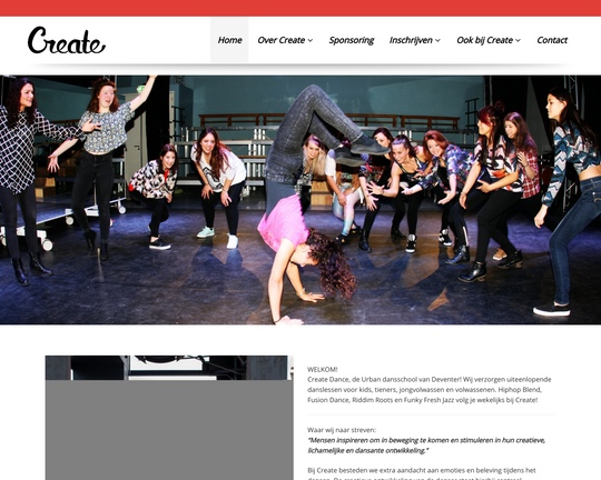 Create Dance Logo
