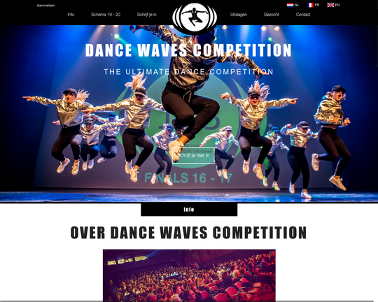 Dance Waves Competition Logo