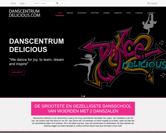 Danscentrum Delicious Logo