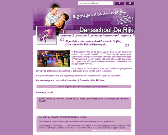 Dansschool De Rijk Logo