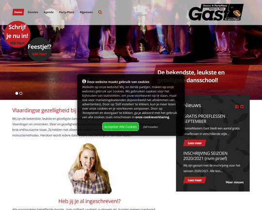 Dansschool Gast Logo