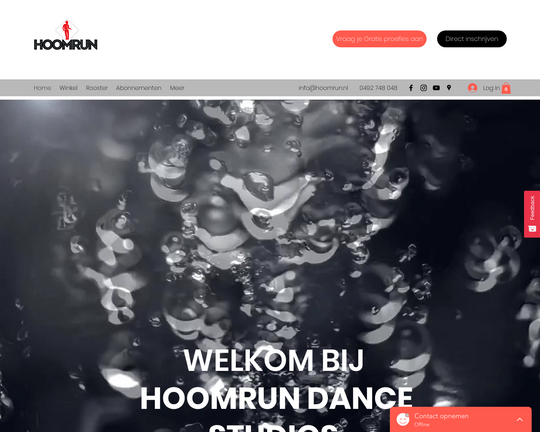 Hoomrun Dance Studios Logo