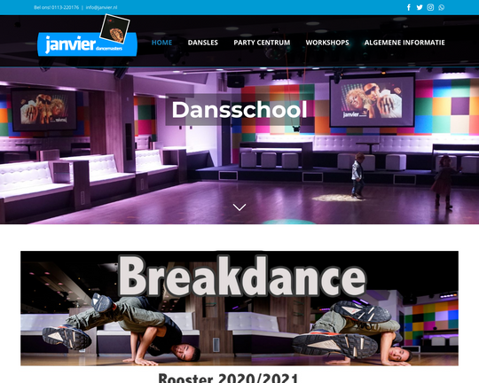 Janvier DanceMasters Logo