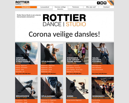 Rottier Dancemasters Logo
